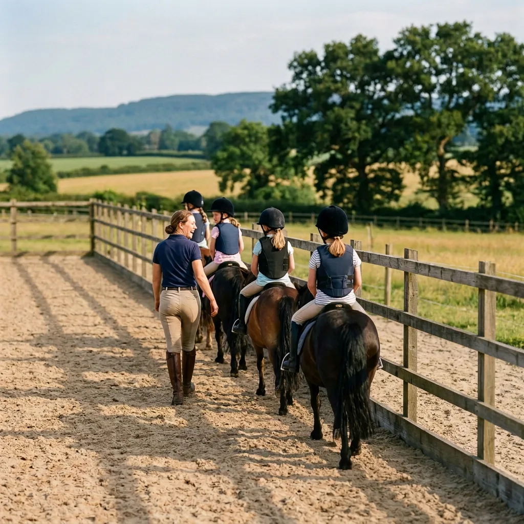 Cours de poney à Sainte-Marie-de-Cuines, Savoie