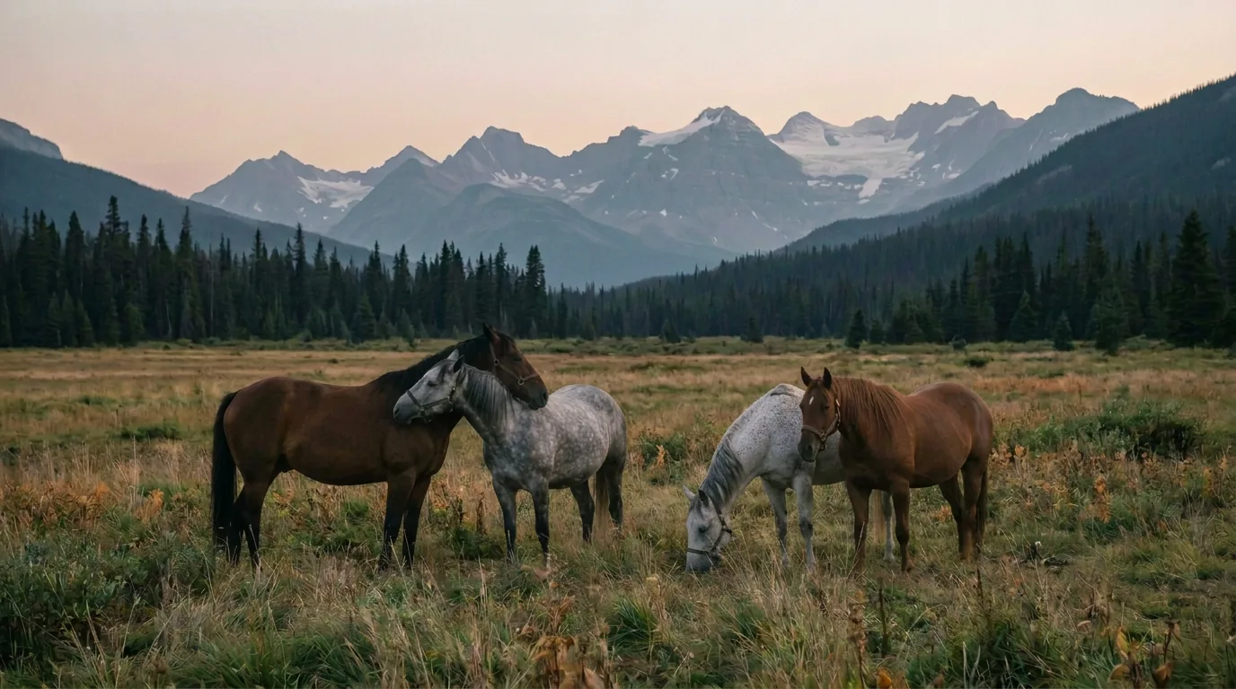 Chevaux en liberté, Cheval Notre Passion, Savoie